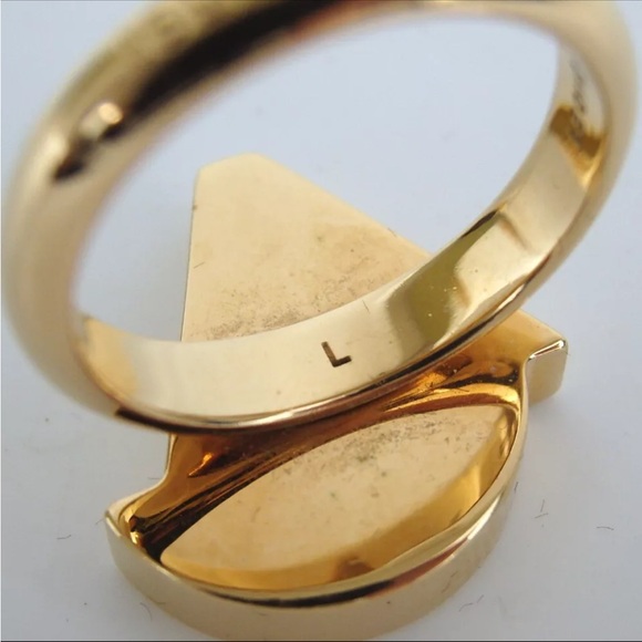 Authentic LOUIS VUITTON Berg Float Your Boat 2-piece set ring metal - Picture 9 of 13